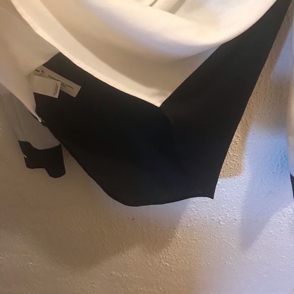 Zara Color-Block Blouse, size XS - Picture 6 of 8